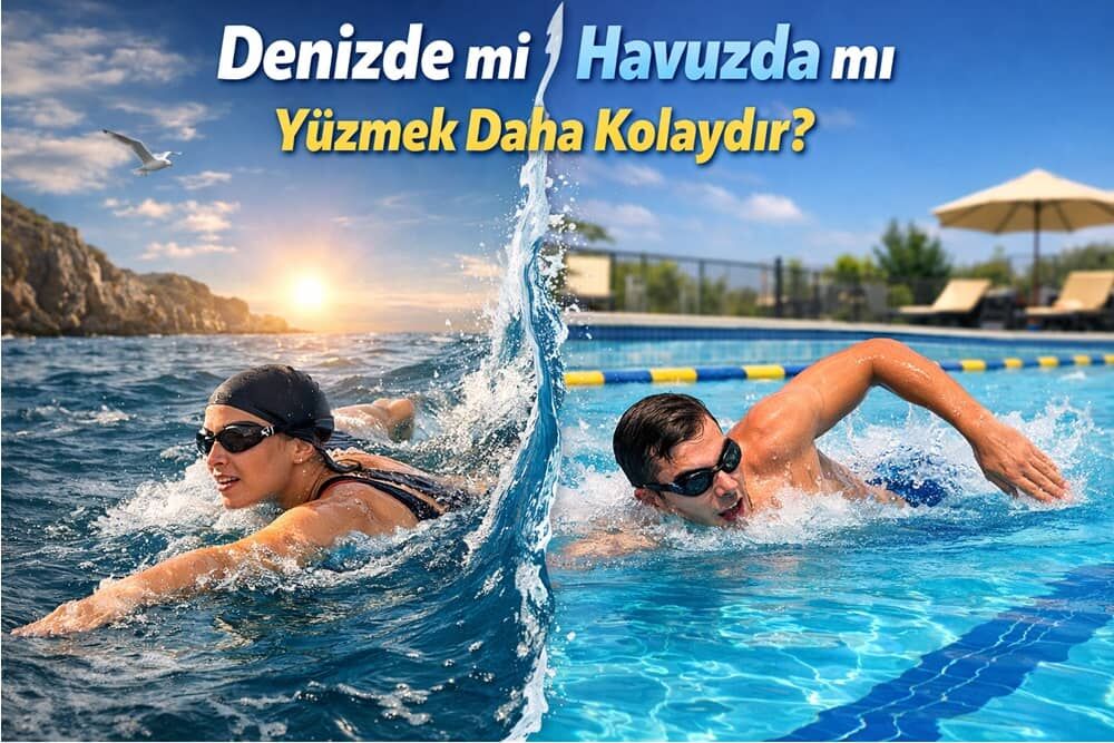 Denizde mi Yoksa Havuzda mı Yüzmek Daha Kolaydır?