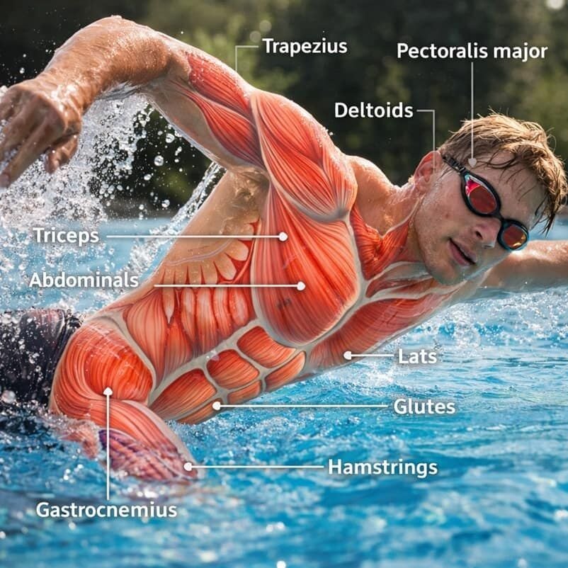 Yüzerken Hangi Kaslar Çalışır?