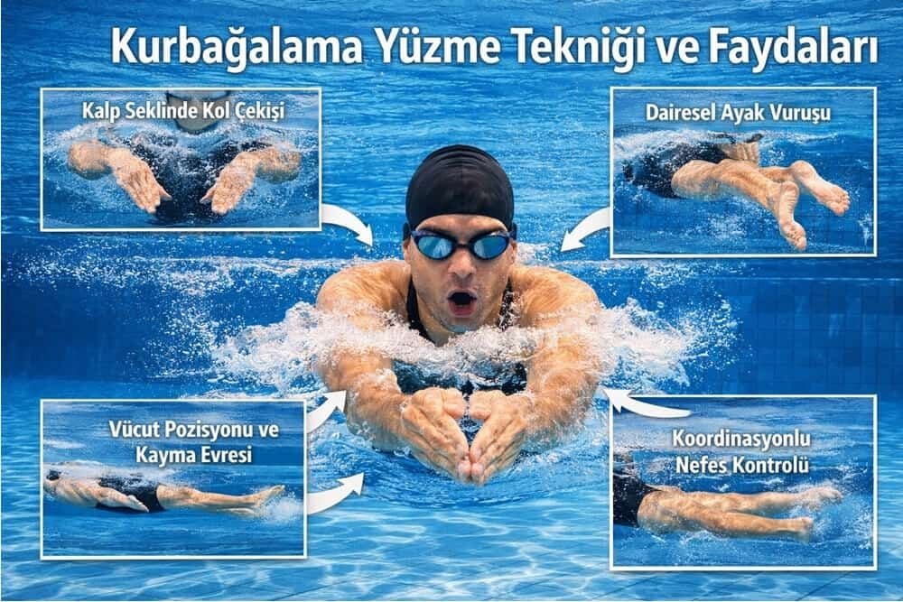 Kurbağalama Yüzme​ Tekniği ve Faydaları