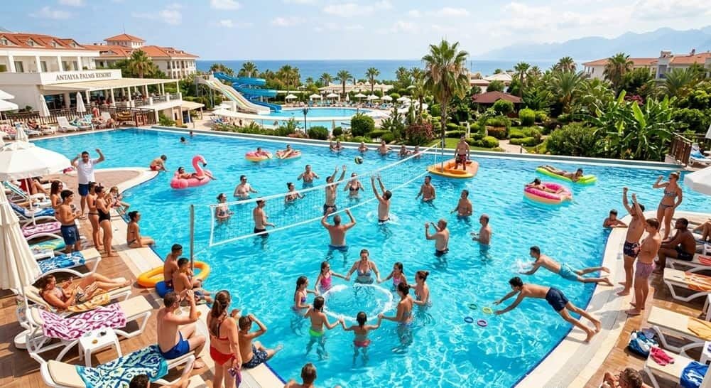 Kalabalık Gruplar İçin Havuzda Yapılacak Aktiviteler