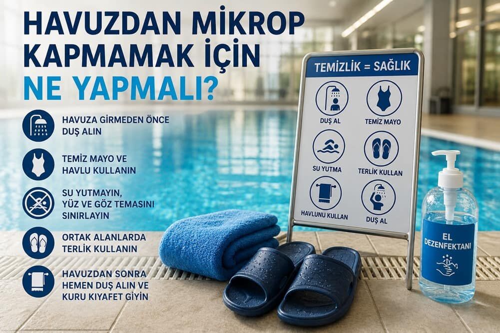 Havuzdan Mikrop Kapmamak İçin Ne Yapmalı?