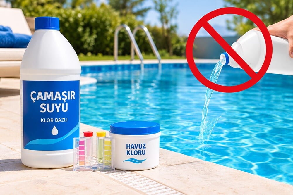 Havuz Suyuna Çamaşır Suyu Konur mu?