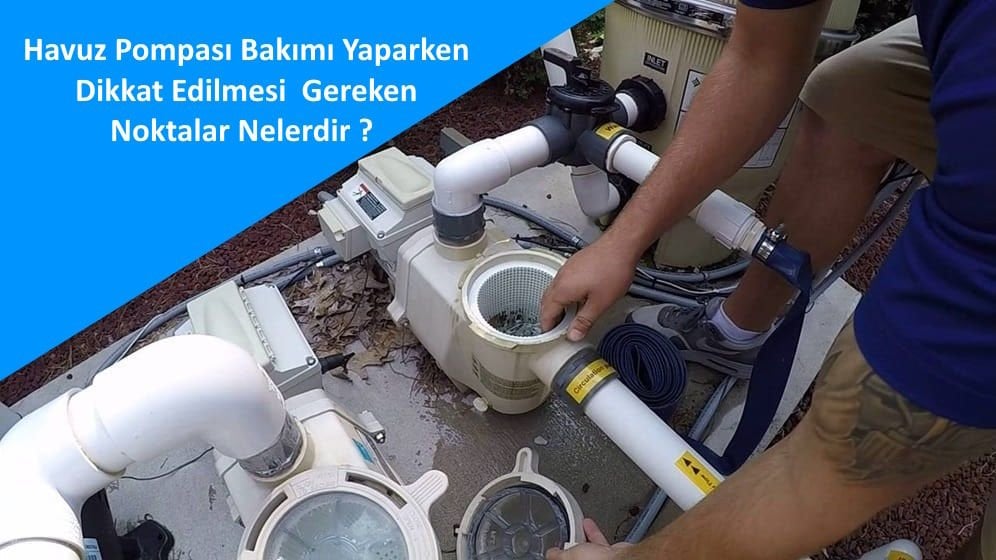 Yüzme Havuzu Pompaları Kullanımı