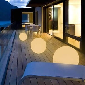 Led Yüzer küre lamba