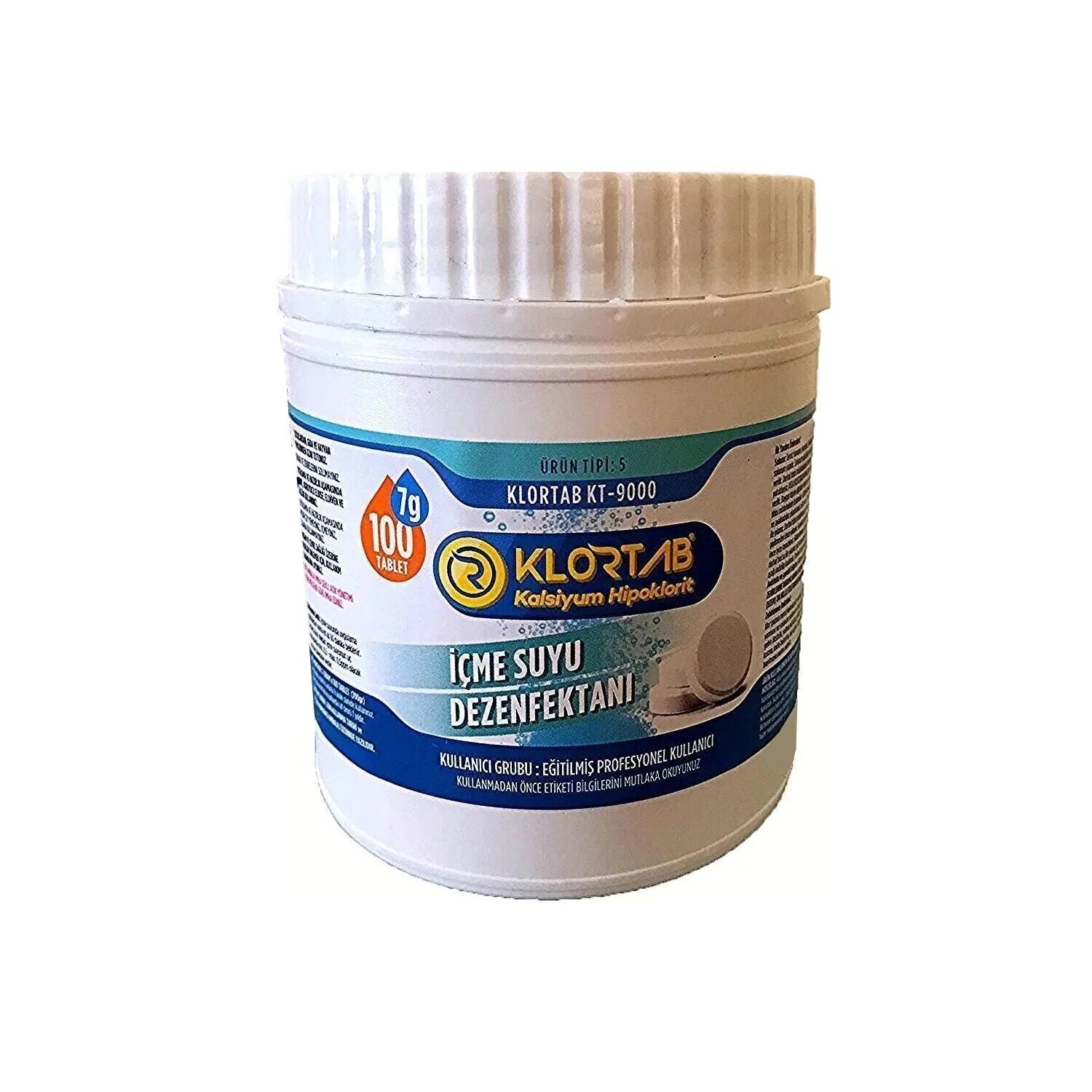 Klortab KT-9000 İçme suyu Dezenfektanı 700g