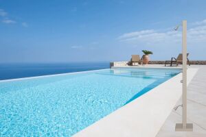 304 Krom Havuz ve Bahçe Duşu Ayak Yıkamalı