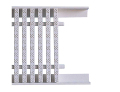 Taşma ızgarası kanal  profili 10 Metre