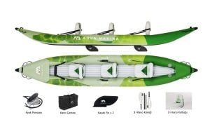 Şişme Kano Betta Kayak Üç Kişilik