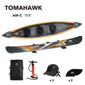 Kano / Kayak Tomahawk Air-C Üç Kişilik