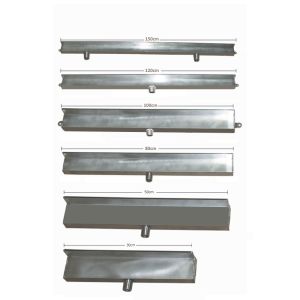 120cm Mat Krom Duvar Tipi Su Perdesi Aısı 316