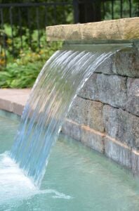 50cm Mat Krom Duvar Tipi Su Perdesi Aısı 316