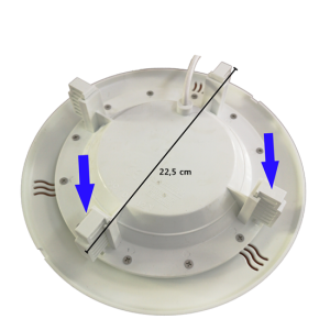 Joker Led Havuz Lambası Krom Çerçeveli Rgb 2 Kablolu-36w