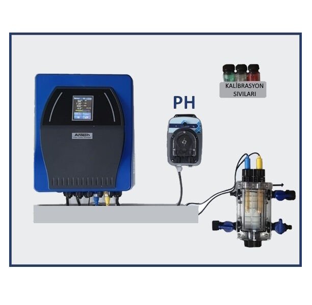 Salt İonic PR 36Gr/h pH - Klor Ölçüm ve Kontrollü (80-120m3 Havuzlar için) Komple Set