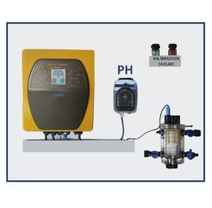 Salt İonic PH 36Gr/h pH Ölçüm ve Kontrollü (80-120m3 Havuzlar için) Komple Set
