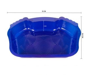 Plastik Ayak Yıkama Küveti 55 X 39 X 9 cm
