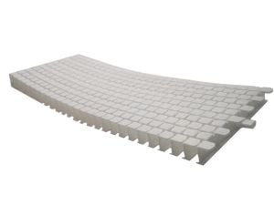 20 Cm Kare Model Beyaz Havuz Taşma Izgarası Tek Geçme