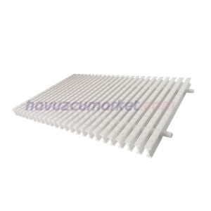 30 Cm Klasik Desen Havuz Taşma Izgarası Çift Geçme