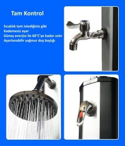 Solar Duş Ayak Yıkamalı 35L