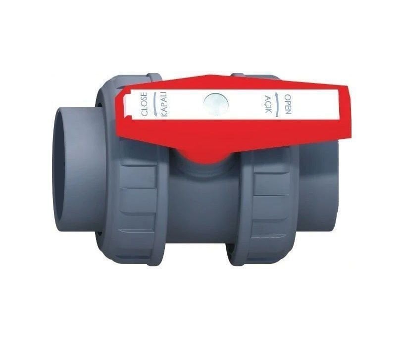 Nozbart Pvc Küresel Su Vanası Ø 50mm