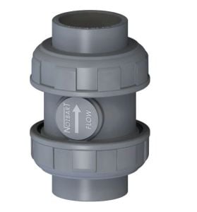 Nozbart Pvc Yaylı Çekvalf Ø 90 mm