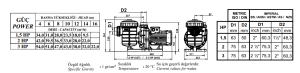 Nozbart Coşkun Monofaze 1.5 HP Pompa