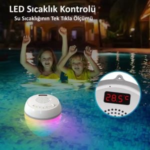 Rgb Su Geçirmez Yüzen Speaker