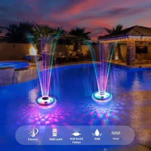 RGB Led Işıklı Fıskiye
