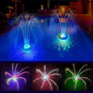 Solar RGB Led Işıklı Fıskiye Ct508