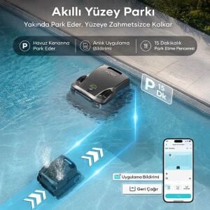 Aiper Scuba X1 Pro Max Kablosuz Havuz Robotu