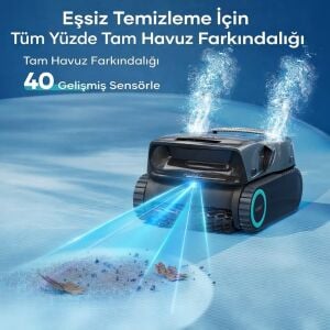 Aiper Scuba X1 Pro Max Kablosuz Havuz Robotu