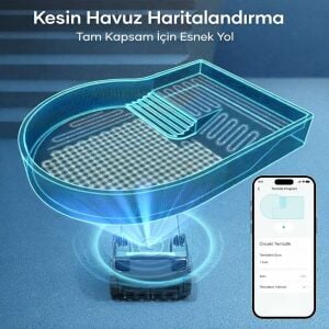 Aiper Scuba X1 Pro Max Kablosuz Havuz Robotu