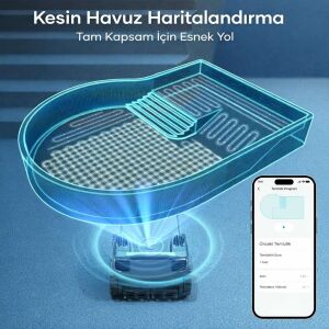 Aiper Scuba X1 Pro Max Kablosuz Havuz Robotu
