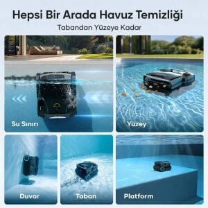 Aiper Scuba X1 Pro Max Kablosuz Havuz Robotu