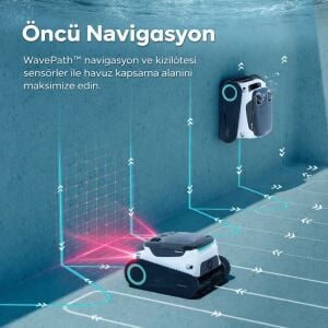 Aiper SCUBA N1 Max Şarjı Havuz Robotu