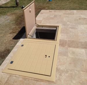 Polyester Kapak 56x56 Bej Renk No:5