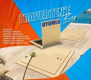 Polyester Kapak 97x97 Bej Renk No:9