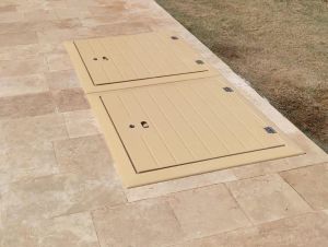 Polyester Kapak 97x97 Bej Renk No:9