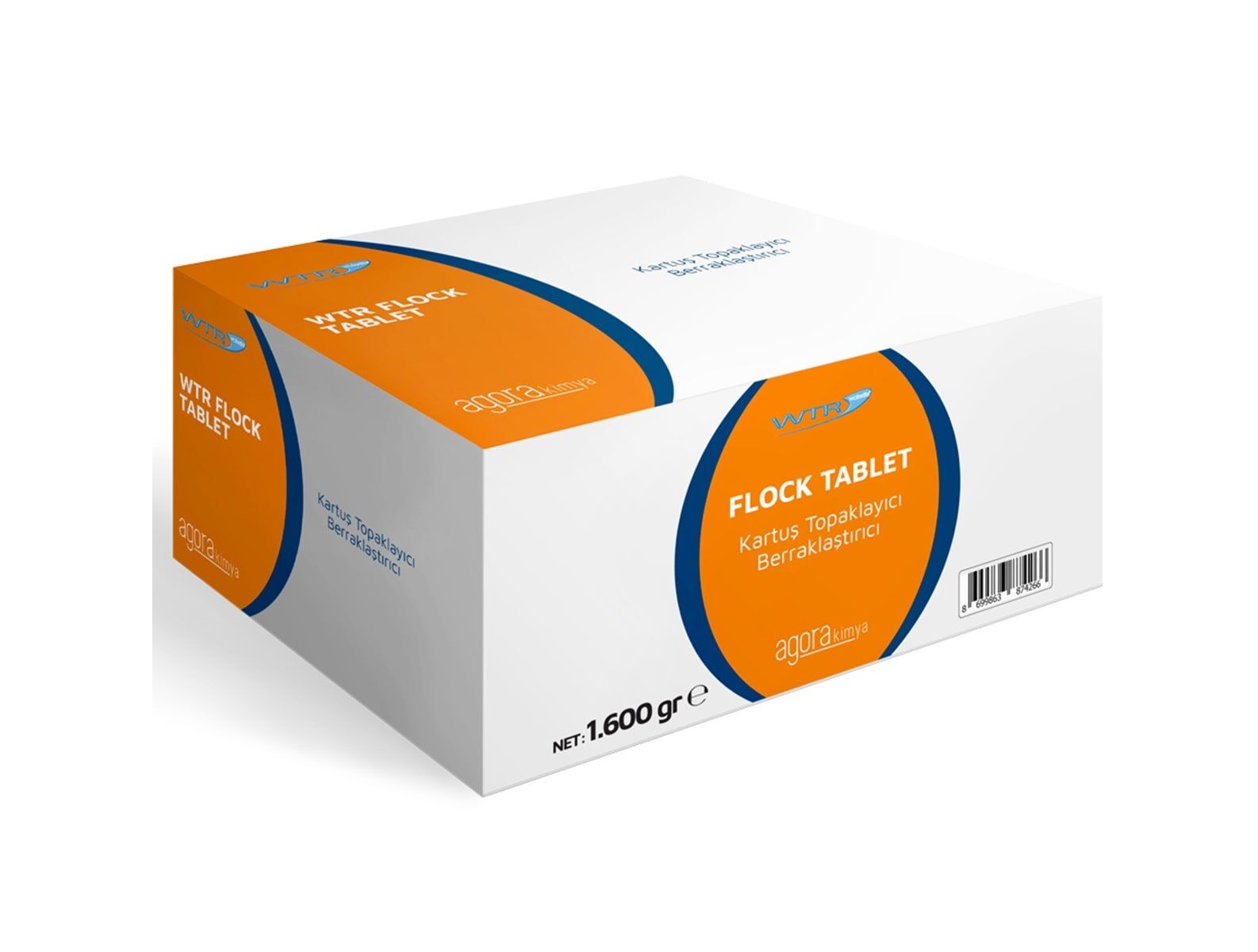 Wtr Tablet Havuz Suyu Topaklayıcı Berraklaştırıcı 1.6 KG