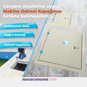 Polyester Kapak 56x56 Açık Krem Renk No:5