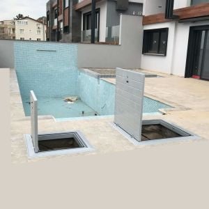 Polyester Kapak 107x107 Açık Gri No:10