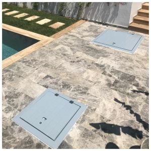 Polyester Kapak 107x107 Açık Gri No:10