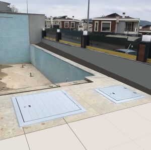 Polyester Kapak 76x76 Açık Gri Renk No:7