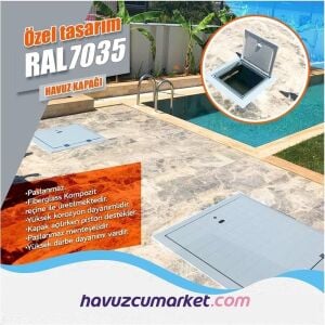 Polyester Kapak 56x56 Açık Gri Renk No:5