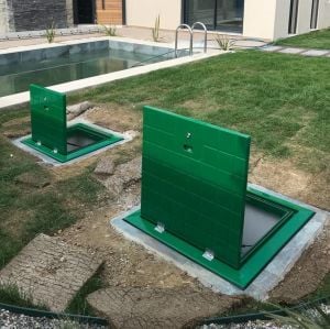 Polyester Kapak 97x97 Çim Yeşili No:9
