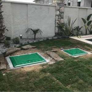Polyester Kapak 56x56 Çim Yeşili No:5