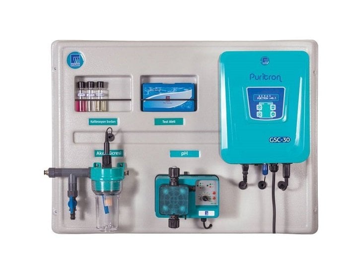 Gemaş Tuz Klor jeneratörü Otomatik Ph Kontrollü GSC301