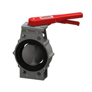 UPVC Nozbart Kollu Kelebek Vana