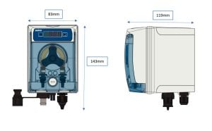 PoolKronos 10 pH Dozaj Kontrol Ünitesi