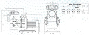 3,5 HP Storm Ön Filtresiz Pompa (Trifaze)