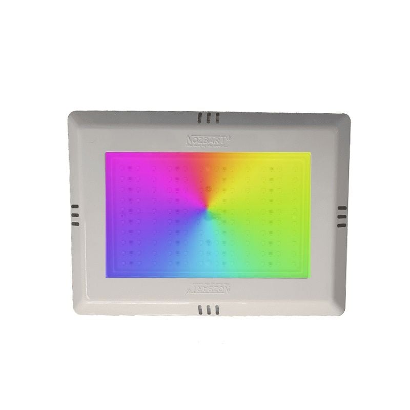 Flat Sıva Üstü Dikdörtgen Mini Işıl Serisi Led Havuz Lambası RGB